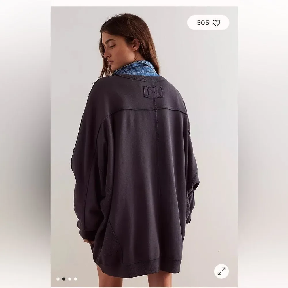 We The Free What A Stud Pullover by FP SIZE Medium $198 - Picture 2 of 9